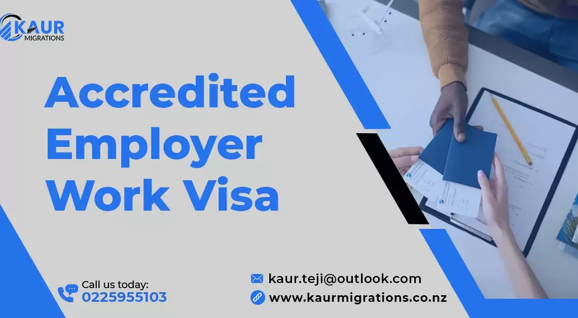 Accredited employer work visa