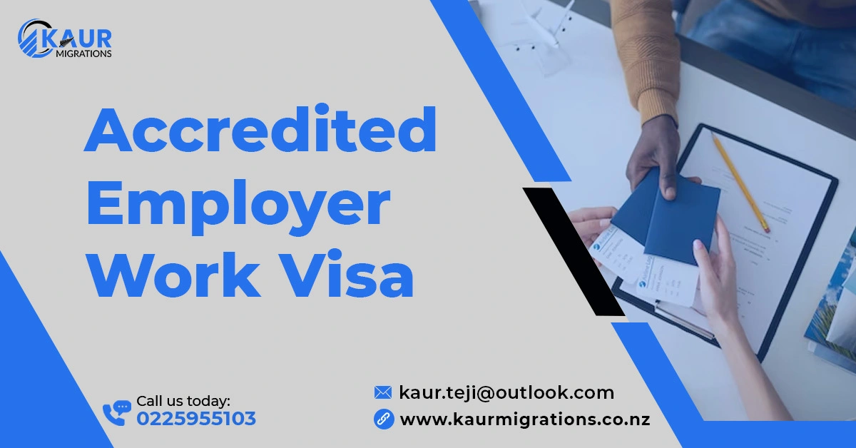 Accredited employer work visa